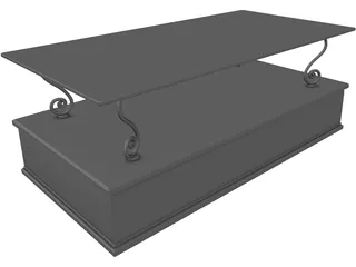 Table Odium 3D Model preview