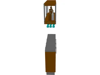 Bar 3D Model preview