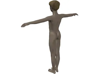 Boy 3D Model preview