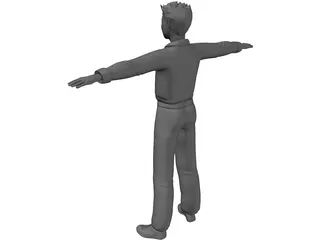 Boy 3D Model preview