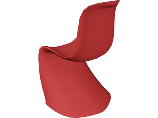 Panton Chair 3D Model preview