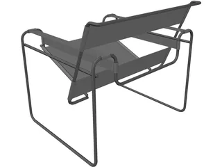 Vassily Chair 3D Model preview