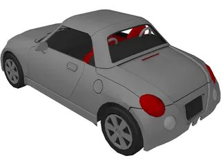 Daihatsu Copen 3D Model preview