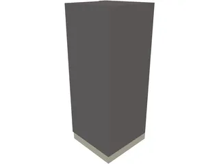 Decontamination Cabinet 3D Model preview