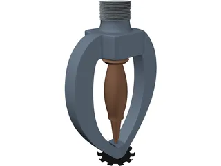 Sprinkler 3D Model preview