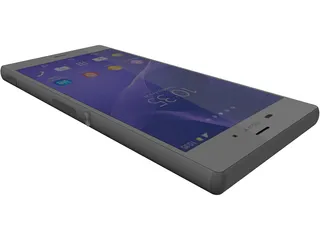Sony Xperia Z3 3D Model preview