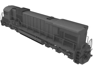 GE C36-7 3D Model preview