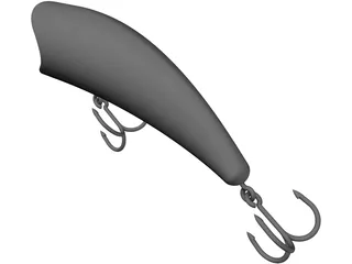 Fishing Lure 3D Model preview