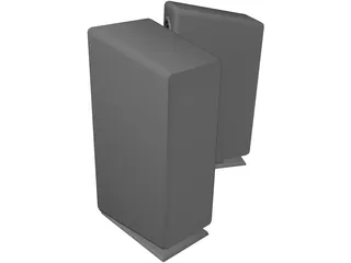 Creative Speakers 3D Model preview