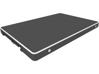 Samsung SSD 850 Pro 3D Model preview
