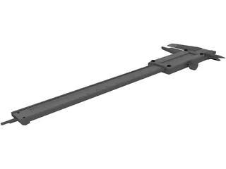 Vernier Caliper 3D Model preview