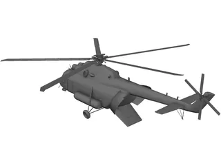 Mi-171A2 3D Model preview