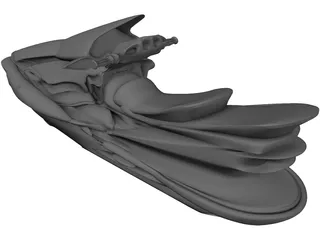 Jet Ski 3D Model preview