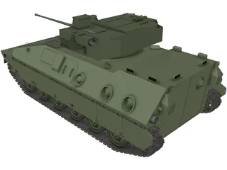 Mitsubishi Type 89 IFV 3D Model preview
