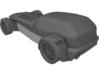 Donkervoort 3D Model preview