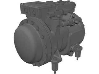 Dorin SE053 Compressor 3D Model preview