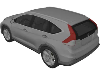 Honda CR-V (2013) 3D Model preview