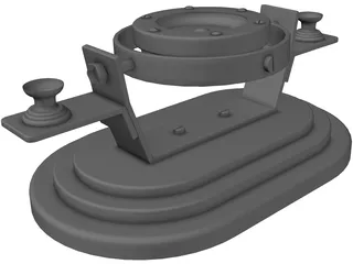 Compass 3D Model preview