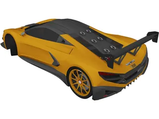 Specter GT3 Concept (2013) 3D Model preview