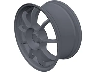 OZ Allegerita 17 j8 Offset 45 3D Model preview