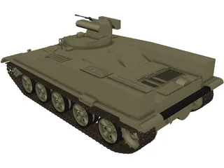BTR-T 3D Model preview