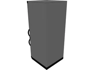 Refrigerator 3D Model preview