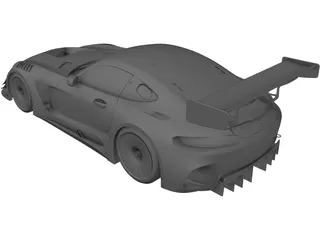 Mercedes-AMG GT3 3D Model preview