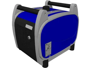 Yamaha EF2400iS Generator 3D Model preview