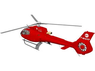Eurocopter EC-130 3D Model preview