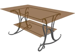 Table 3D Model preview