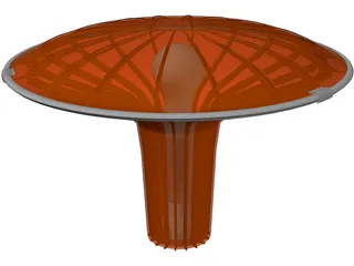 Luceplan Lamp 3D Model preview