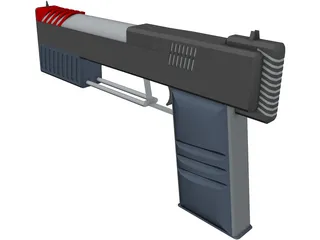 AZ-Waffe 3D Model preview