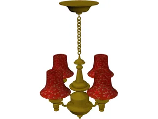 Ceiling Lamp 3D Model preview