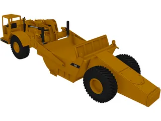 Caterpillar Grader 3D Model preview