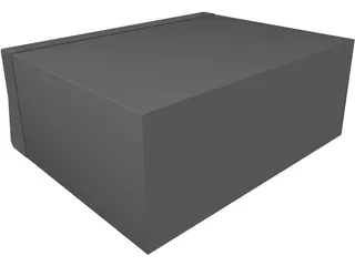 Yamaha Amplifier 3D Model preview