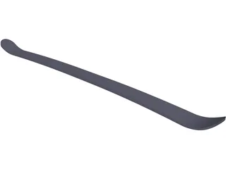 Karhu Jak BC Ski 2006 3D Model preview