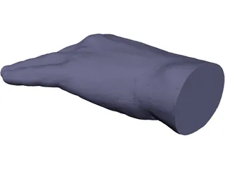Hand Left 3D Model preview