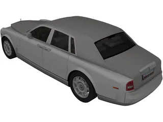 Rolls-Royce Phantom (2003) 3D Model preview