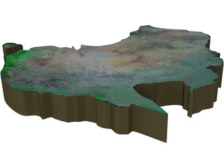 Australia 3D Model preview
