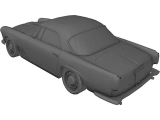 Maserati 3500 GT (1960) 3D Model preview