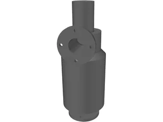 Rotary Strainer 3D Model preview
