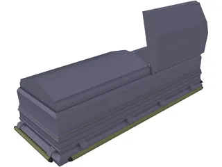 Coffin 3D Model preview