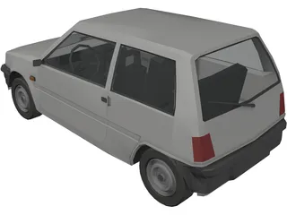 VAZ 1111 Oka 3D Model preview
