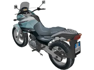 Suzuki Freewind XF650 3D Model preview