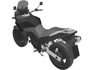 Suzuki V-Strom DL 650 3D Model preview