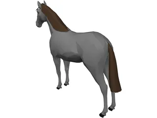 Horse 3D Model preview