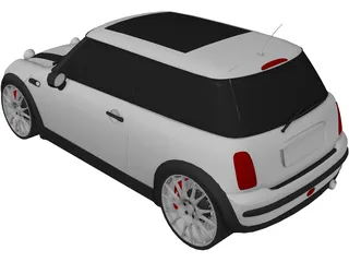 Mini Cooper [Tuned] 3D Model preview