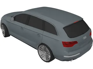 Audi Q7 3D Model preview