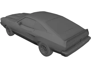 Ford Mustang (1976) 3D Model preview