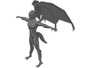 Monster 3D Model preview